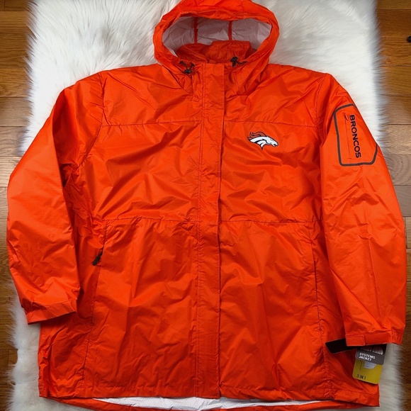 Denver Broncos 3 in 1 Systems Jacket Big & Tall - Picture 3 of 9